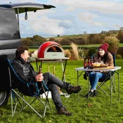 DeliVita Wood Fired Pizza Forno Chilly Red -Negozio al dettaglio stagionatura 0019 EmptyName97