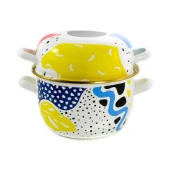 Kapka Cookware Astratto Smalto Mussel Pot