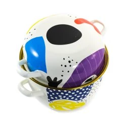 Kapka Cookware Astratto Smalto Mussel Pot -Negozio al dettaglio stagionatura 0A2A9257