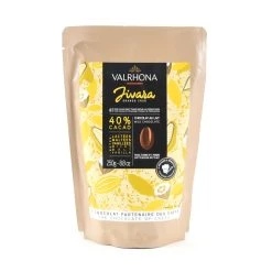 Valrhona Jivara 40% Milk Chocolate Chips -Negozio al dettaglio stagionatura AA0106B Valrhona Jivara 40 Milk Chocolate Chips 250g