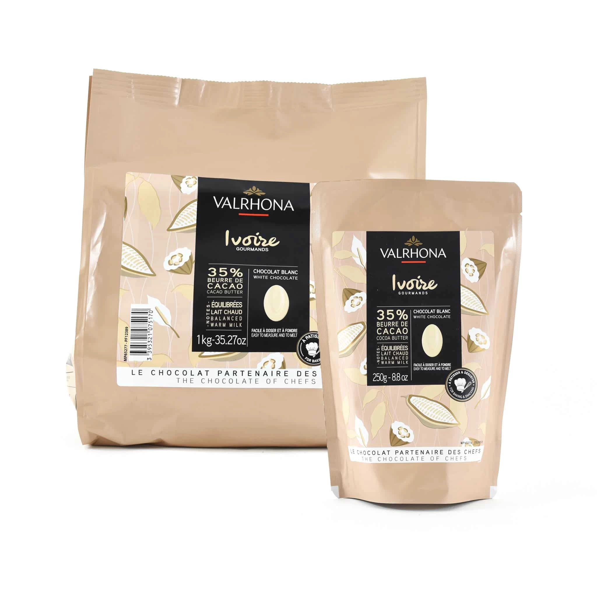 Cucinare Cioccolato Valrhona Ivoire Bianca Cioccolato Chips 3 Cucinare Cioccolato Valrhona Ivoire Bianca Cioccolato Chips