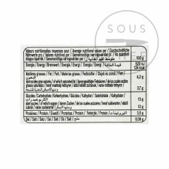 Valrhona Celaya Liquid Hot Chocolate 1 Litre 7 Valrhona Celaya Liquid Hot Chocolate 1 Litre -Negozio al dettaglio stagionatura AA0109 ValrhonaCelayaLiquidHotChocolate1litre nutrition