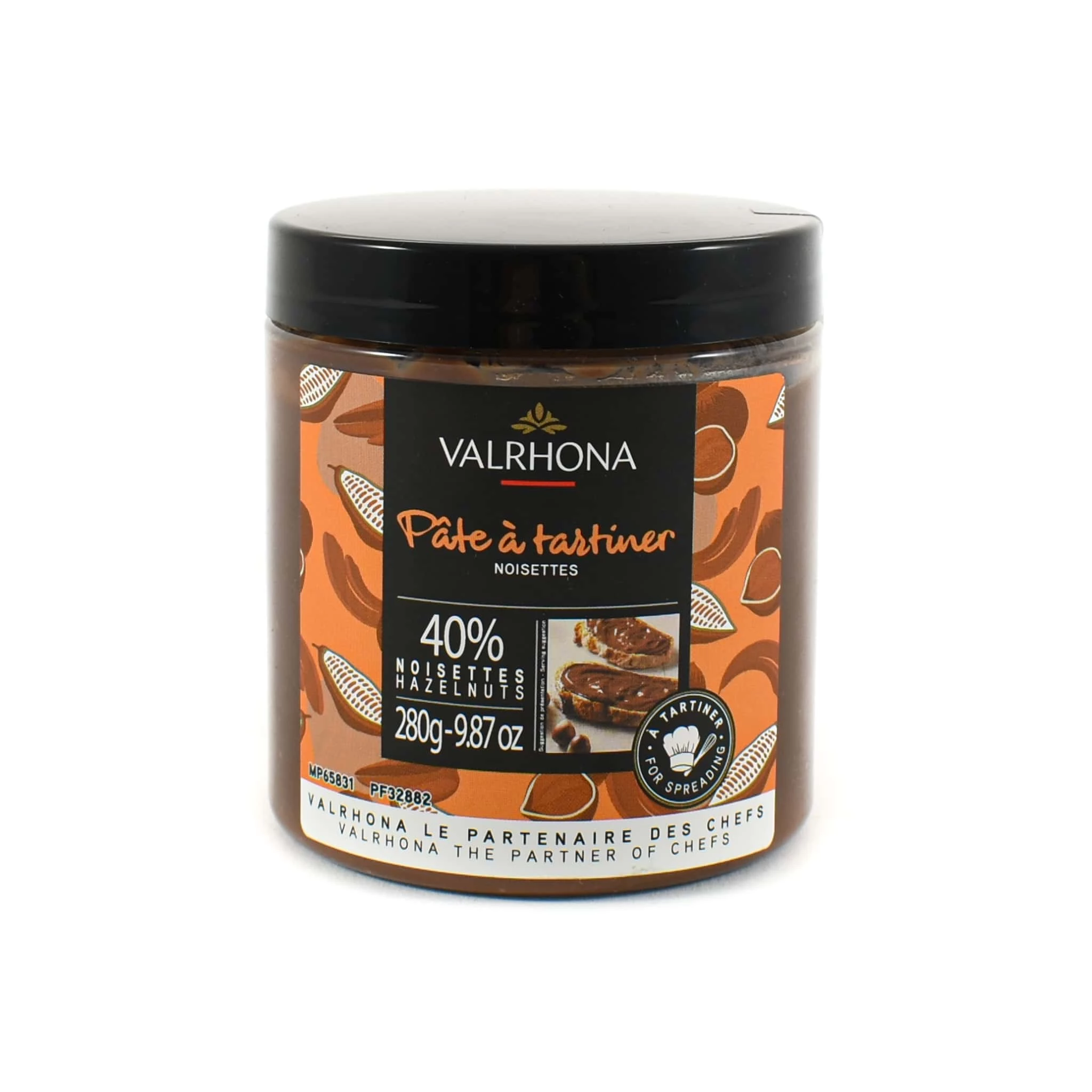Valrhona Cioccolato Nocciola 40% Spalmare 280g Ingredienti 3 Valrhona Cioccolato Nocciola 40% Spalmare 280g Ingredienti
