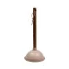 Andree Jardin Toilet Plunger - Legno Di Frassino & Gomma Naturale