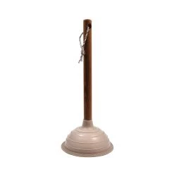 Andree Jardin Toilet Plunger - Legno Di Frassino & Gomma Naturale