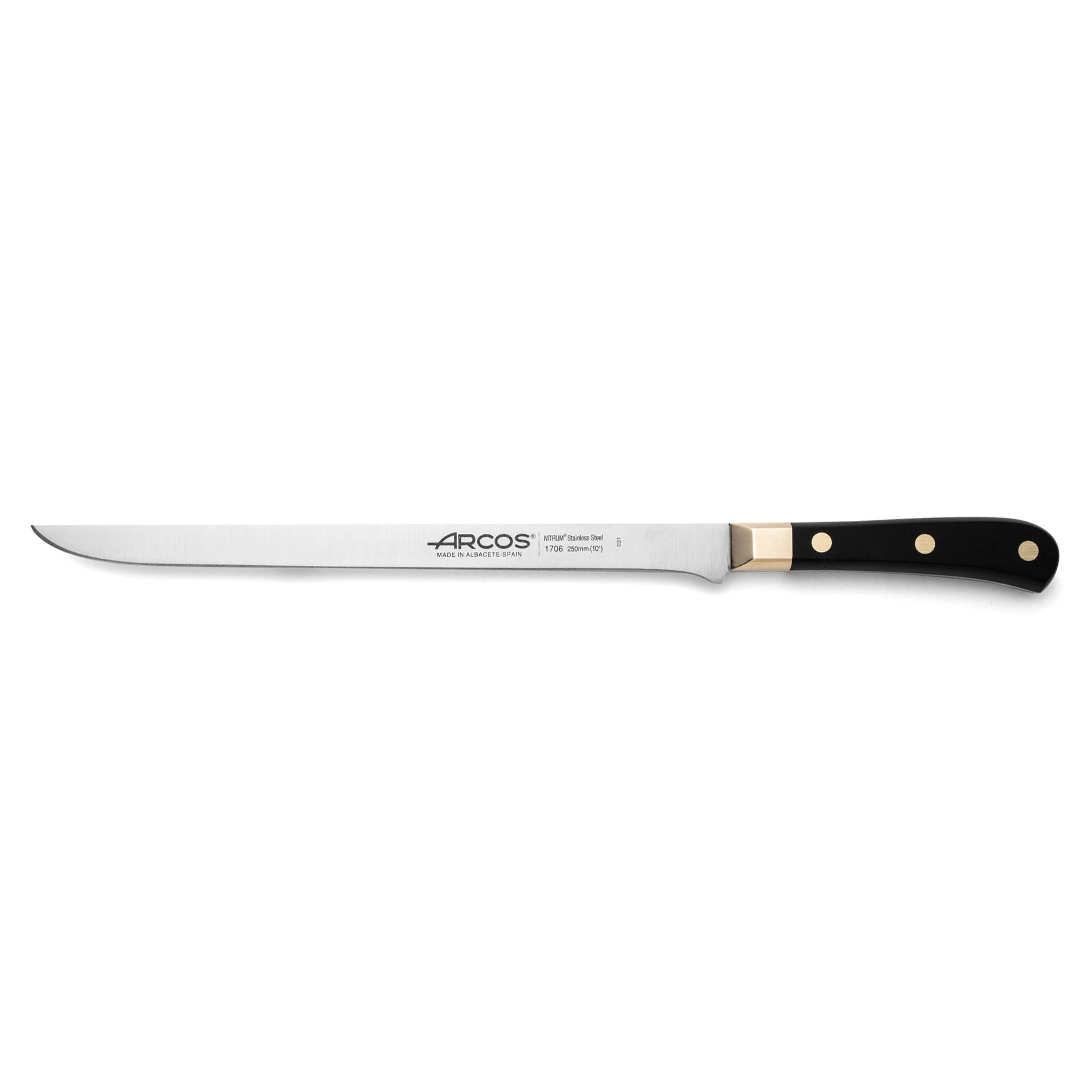Arcos Regia Coltello Per Affettare Ham 25cm 3 Arcos Regia Coltello Per Affettare Ham 25cm