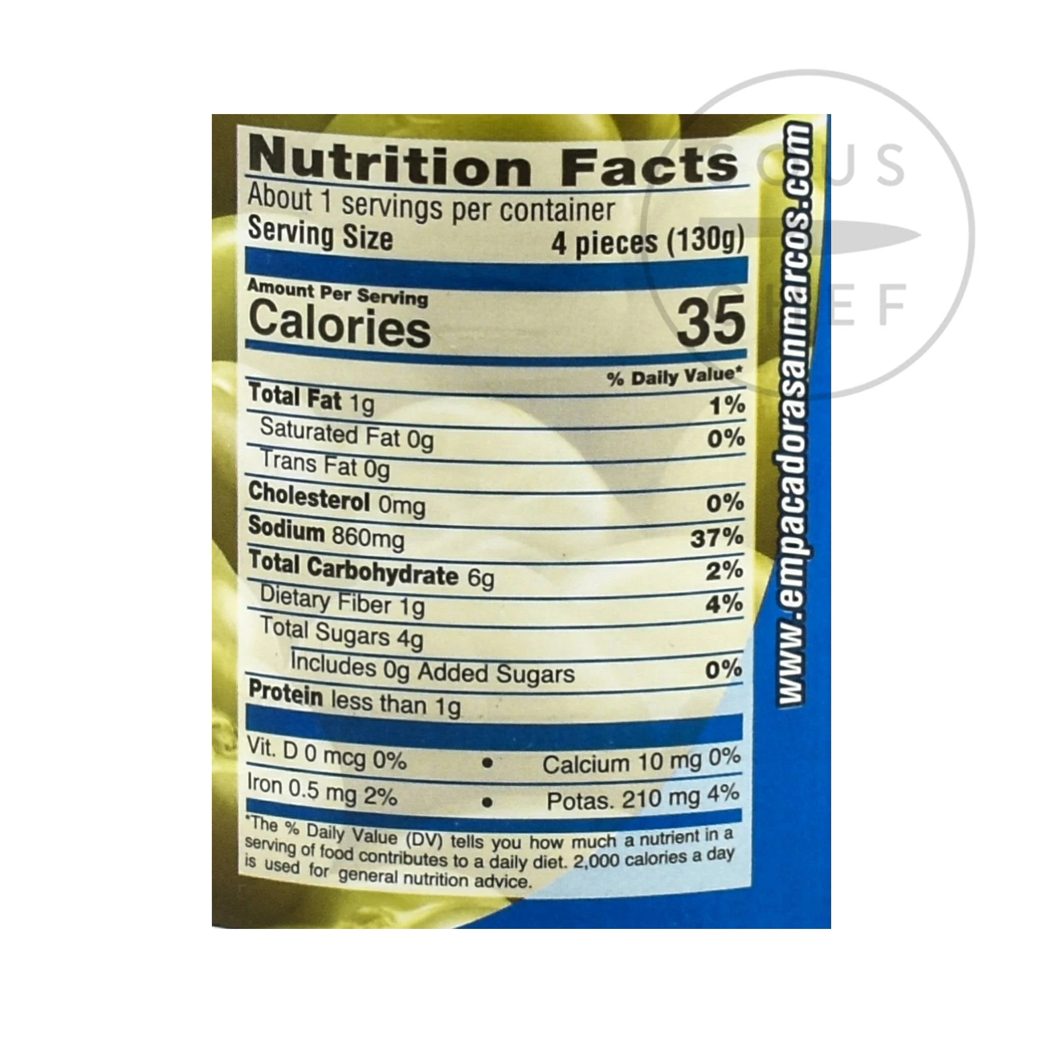 Ingredienti San Marcos Tomatillos Intero 312g 4 Ingredienti San Marcos Tomatillos Intero 312g - immagine 2