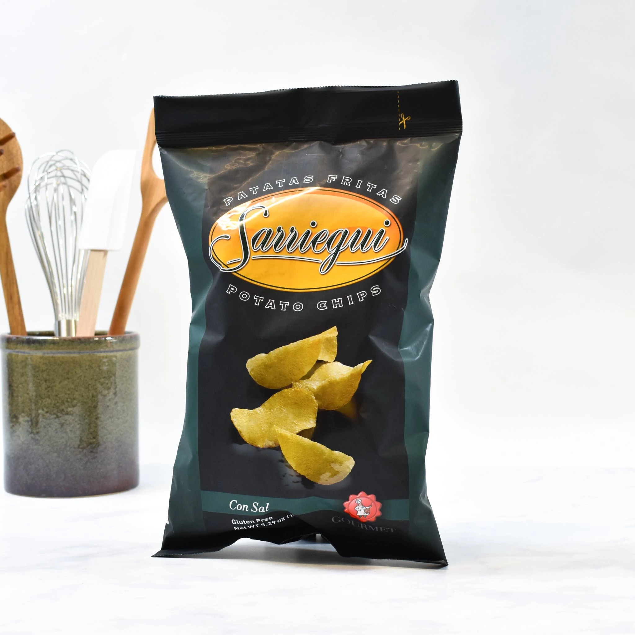 Ingredienti Sarriegui Patatas Fritas - Olio Extra Vergine Di Oliva Crips 150g 4 Ingredienti Sarriegui Patatas Fritas - Olio Extra Vergine Di Oliva Crips 150g - immagine 2