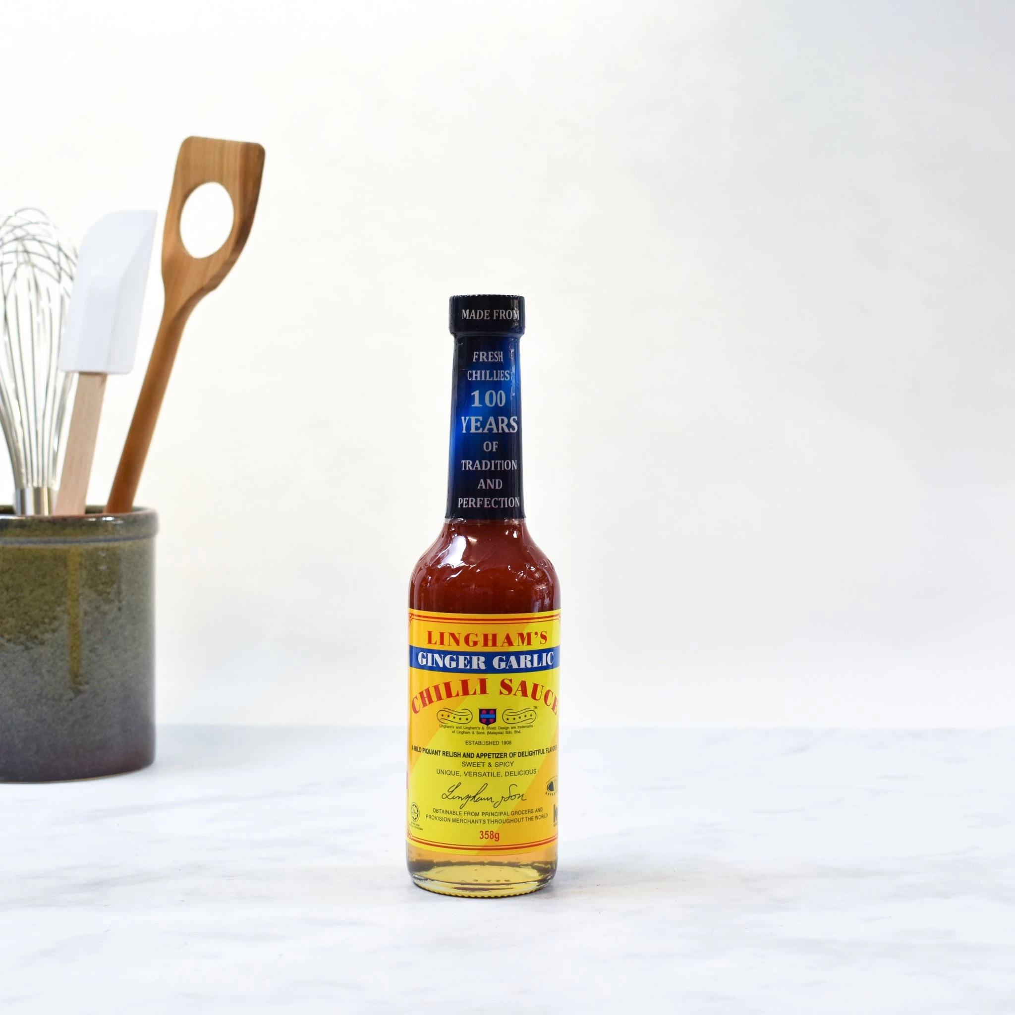 Salsa Di Peperoncino All'aglio Di Lingham 358g Ingredienti 4 Salsa Di Peperoncino All'aglio Di Lingham 358g Ingredienti - immagine 2