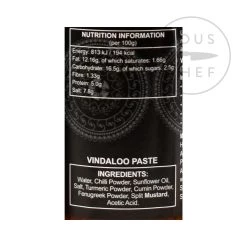 Ferns' Vindaloo Paste 380g Ingredienti -Negozio al dettaglio stagionatura BO0035 Ferns VindalooPaste 1
