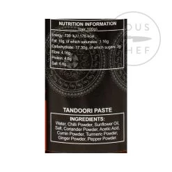 Ferns' Tandoori Paste 380g 7 Ferns' Tandoori Paste 380g -Negozio al dettaglio stagionatura BO0040 Ferns TandooriPaste 1