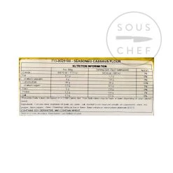 Yoki Farina Di Cassava Condita - Farofa Pronta 500g Ingredienti 6 Yoki Farina Di Cassava Condita - Farofa Pronta 500g Ingredienti -Negozio al dettaglio stagionatura BS0009 SeasonedCassavaFlour FarofaPronta 1