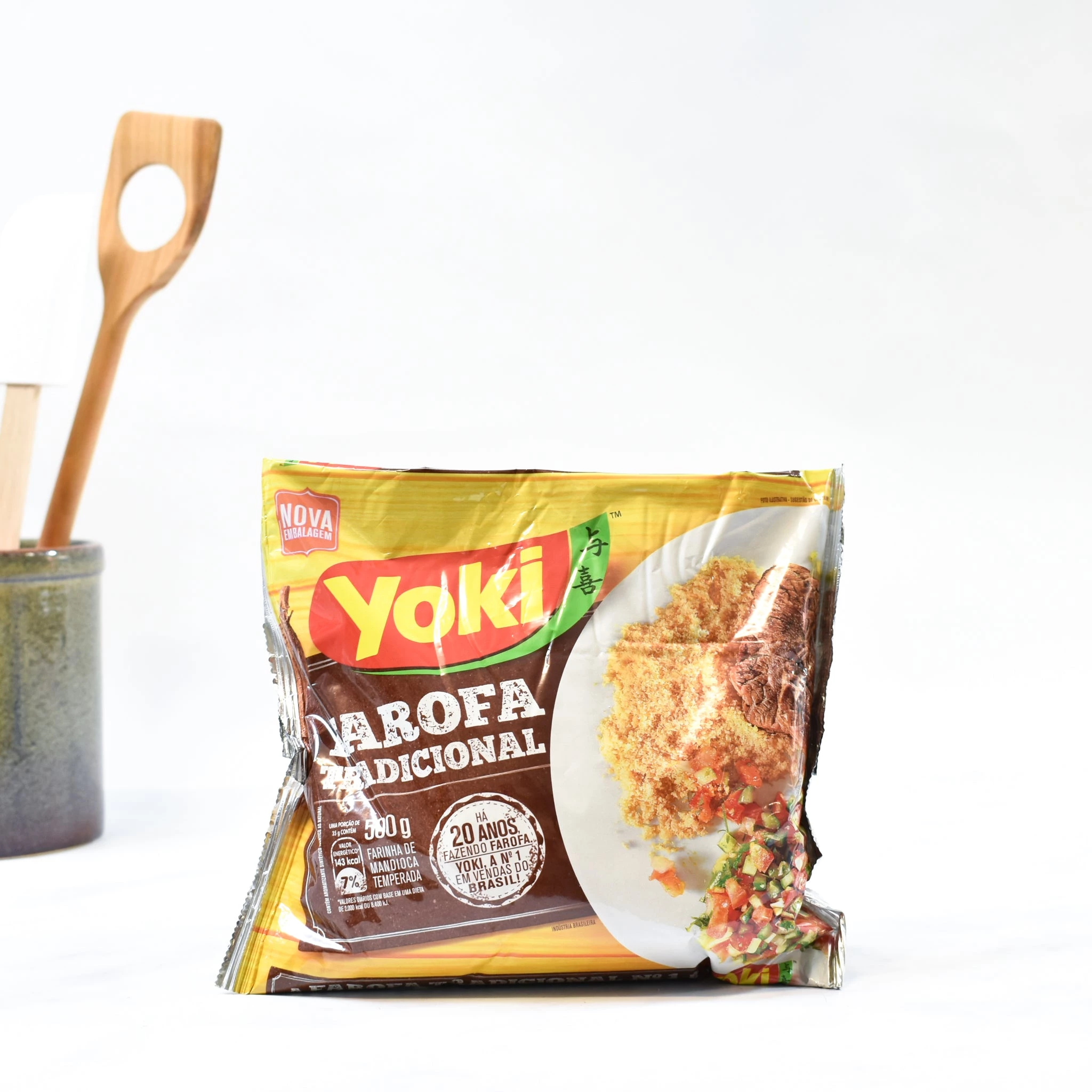 Yoki Farina Di Cassava Condita - Farofa Pronta 500g Ingredienti 3 Yoki Farina Di Cassava Condita - Farofa Pronta 500g Ingredienti - immagine 2