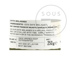 Negozio al dettaglio stagionatura -Negozio al dettaglio stagionatura BZ0032 BelazuDateMolasses250g nutrition