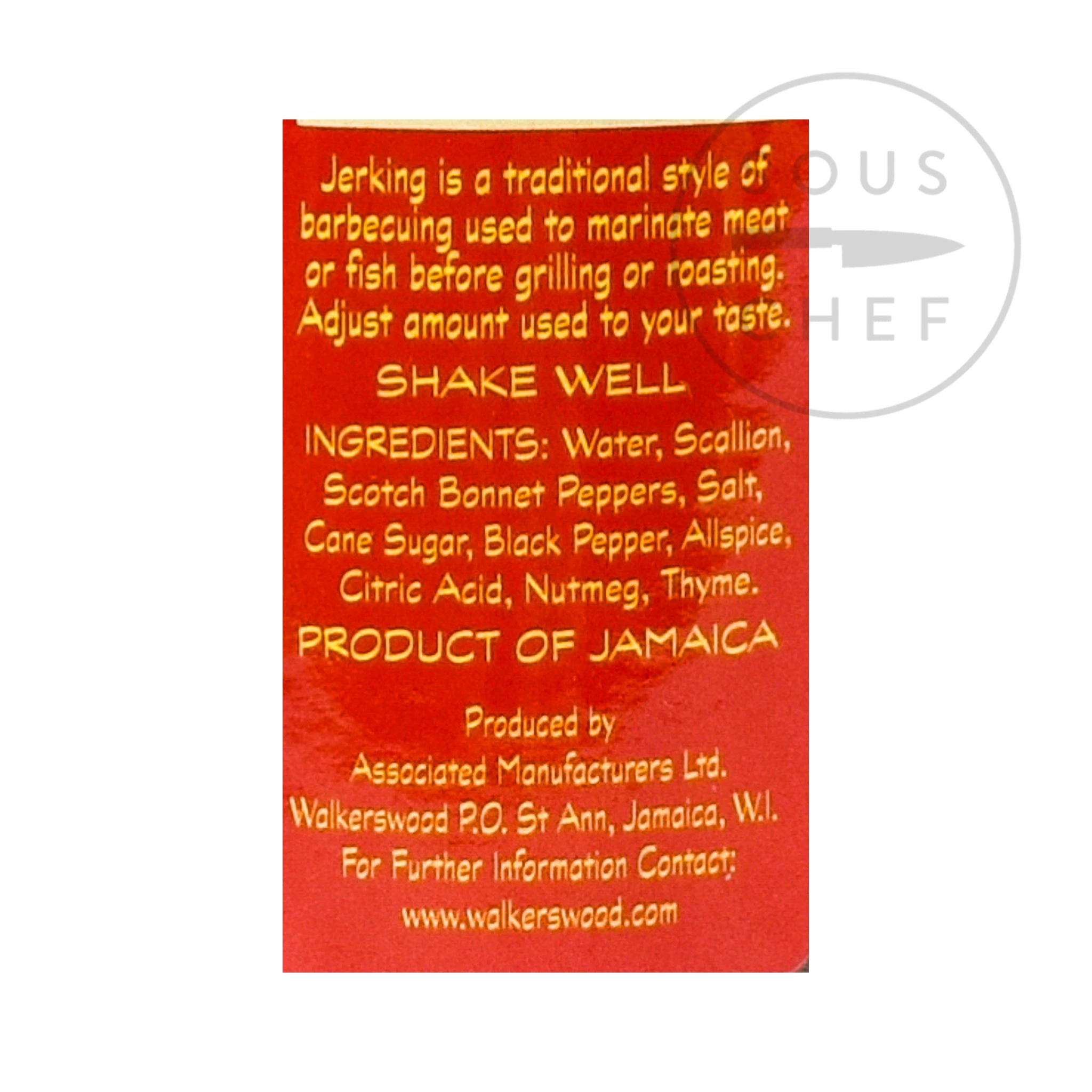 Ingredienti Walkerswood Spicy Jamaican Jerk Marinade 500ml 3 Ingredienti Walkerswood Spicy Jamaican Jerk Marinade 500ml - immagine 2