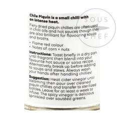 Cool Chile Co Pikin Chilli 30g -Negozio al dettaglio stagionatura CC0004 Piquin Chilli 3