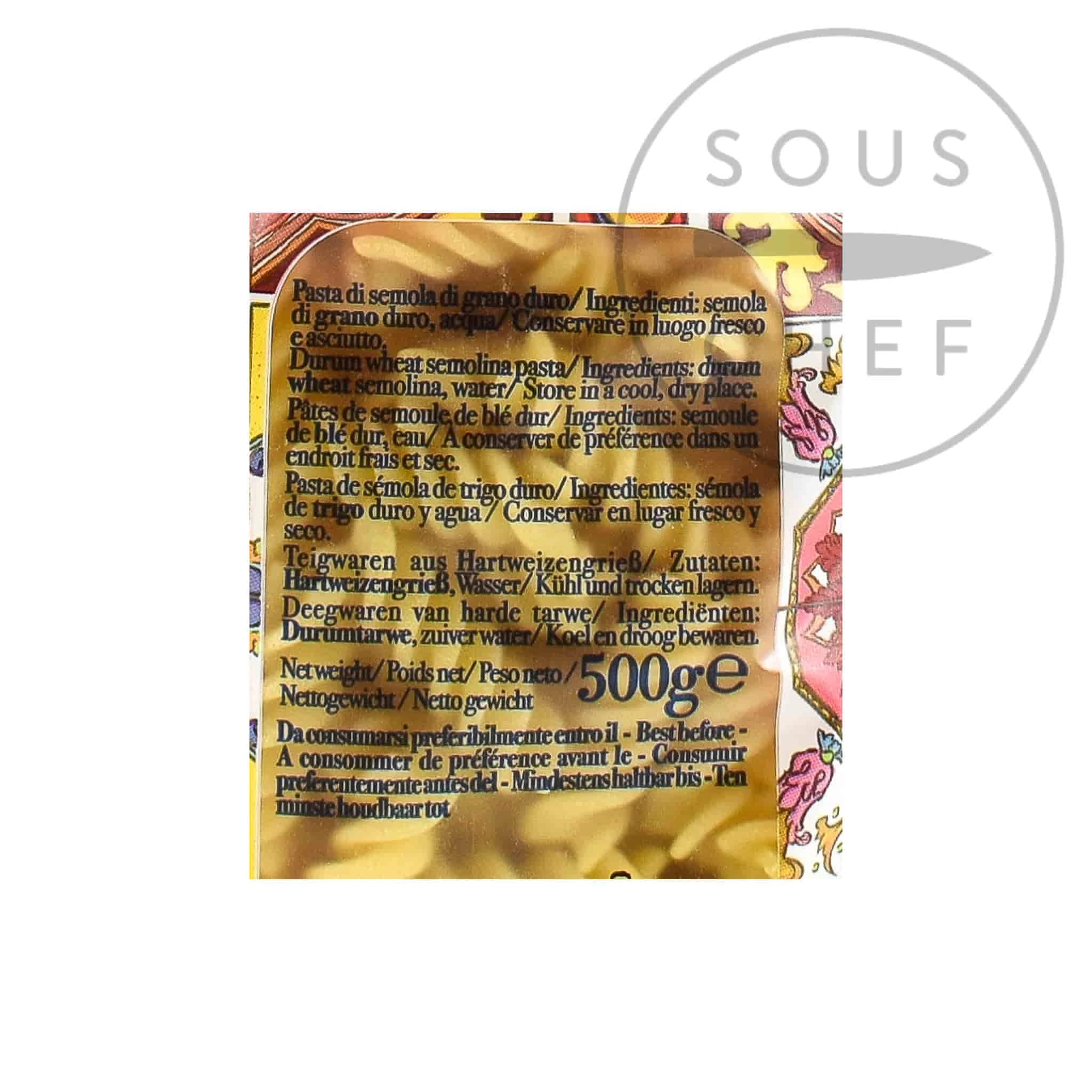 Dolce & Gabbana Dolce & Gabbana Gragnano IGP Tortiglioni "Fusilli" 500g Pasta, Riso & Noodles 4 Dolce & Gabbana Dolce & Gabbana Gragnano IGP Tortiglioni "Fusilli" 500g Pasta, Riso & Noodles - immagine 2