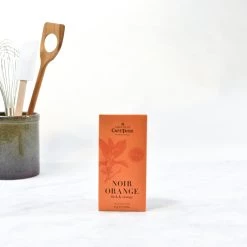 Cafe Tasse Caffè Tasse Cioccolato Scuro Orange Bar 85g Snack, Pasticceria & Torta -Negozio al dettaglio stagionatura CM0018 CafeTasseDarkChocolateOrangeBar 2