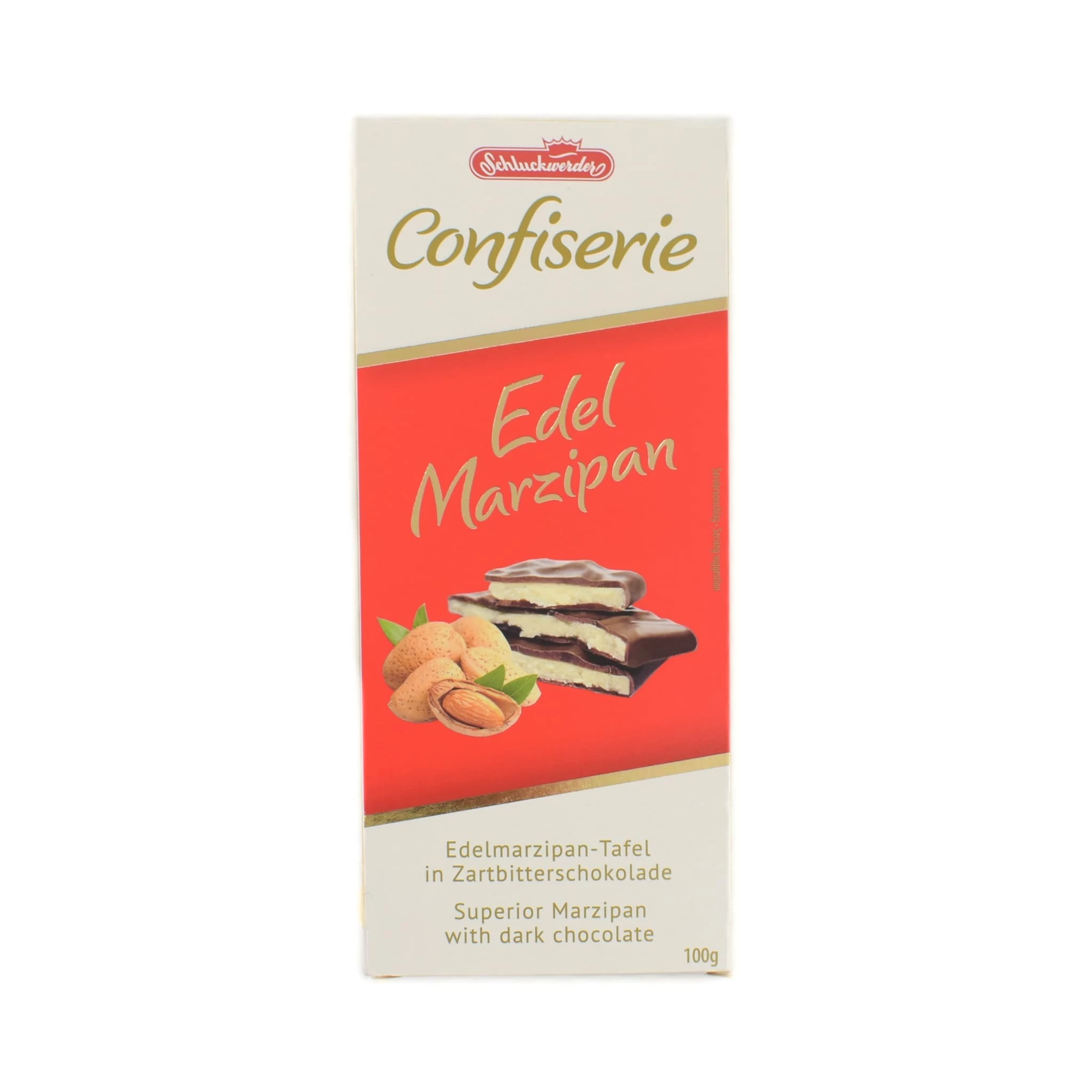 Schluckwerder Edel Marzapane Con Cioccolato Fondente 100g Ingredienti 3 Schluckwerder Edel Marzapane Con Cioccolato Fondente 100g Ingredienti