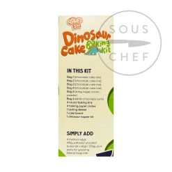 Bakedin Kit Di Cottura Dinosauro Al Forno 1000g -Negozio al dettaglio stagionatura CM0208 DinosaurCakeBakingKit1000g kit