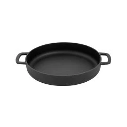 Combekk Sous-Chef Nero Riciclato Ghisa Padella Di Frittura 28cm Pentole