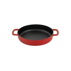 Combekk Sous-Chef Red Recycled Frying Padella In Ghisa 24cm