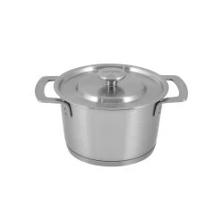 Combekk Recycled Saucepan In Acciaio Inox Con Coperchio 16cm