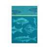 Asciugamano Francese Da Tè Coucke - Pesce -Negozio al dettaglio stagionatura CU0131BANCDEPOISSONS TORproductimage