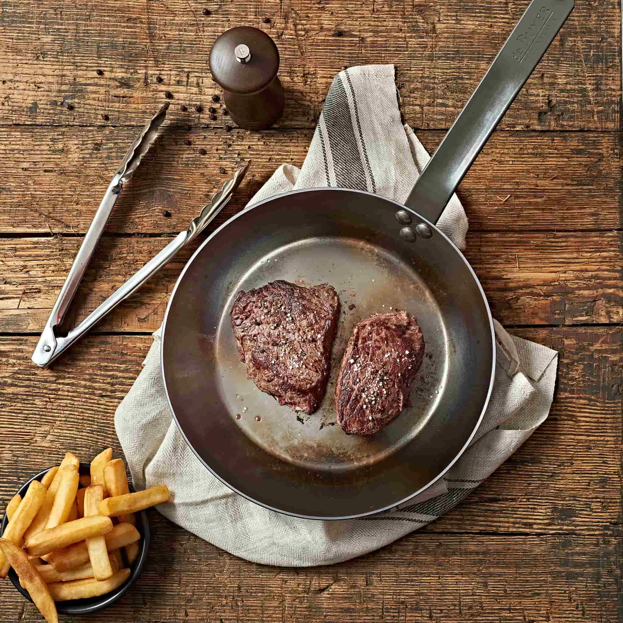 De Buyer Pentole De Acquirer Mineral B Padella 24cm 5 De Buyer Pentole De Acquirer Mineral B Padella 24cm - immagine 3