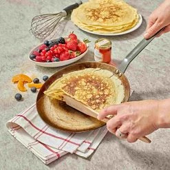 De Buyer De Acquirente Mineral B Crepe Pan 24cm Pentole -Negozio al dettaglio stagionatura DB0086 DB0102 7