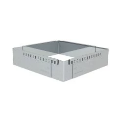 De Buyer Pentole De Acquirente Rettangolo In Acciaio Inox Allungabile A 40 X 21cm