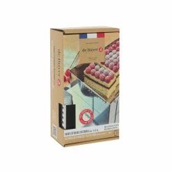 De Buyer Pentole De Acquirente Rettangolo In Acciaio Inox Allungabile A 40 X 21cm -Negozio al dettaglio stagionatura DB0114 DeBuyerExtendableStainlessSteelRectangleto40x21cm box1