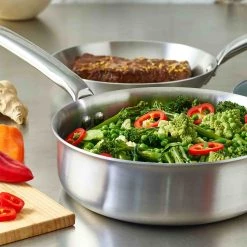 De Buyer Alchimy Saute Pan - Pentole Dritte -Negozio al dettaglio stagionatura DB0196 DeBuyerAlchimySautePan