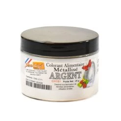 Deco Relief Ingredienti Argento Commestibile Shimmer Polvere 25g