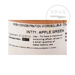 Deco Relief Intenso Mela Verde Colore Degli Alimenti 50g Ingredienti 7 Deco Relief Intenso Mela Verde Colore Degli Alimenti 50g Ingredienti -Negozio al dettaglio stagionatura DE0058 IntenseAppleGreenFoodColour 1