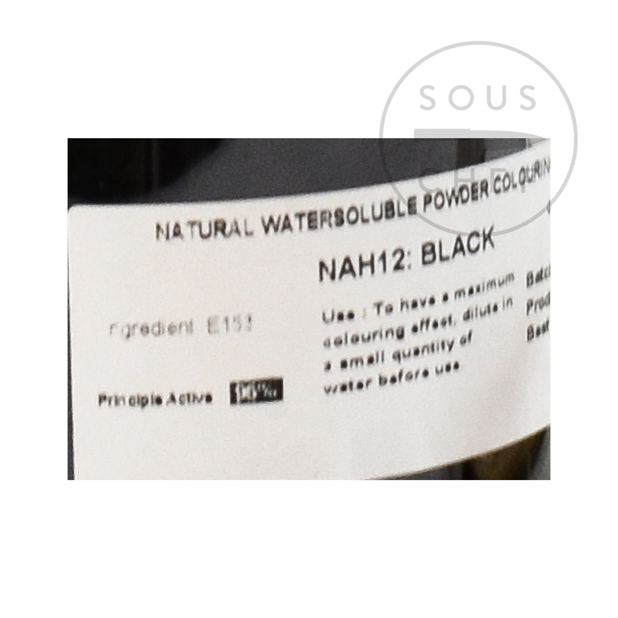 Deco Relief Professional Natural Black Food Colour - Carboncino 50g 4 Deco Relief Professional Natural Black Food Colour - Carboncino 50g - immagine 2