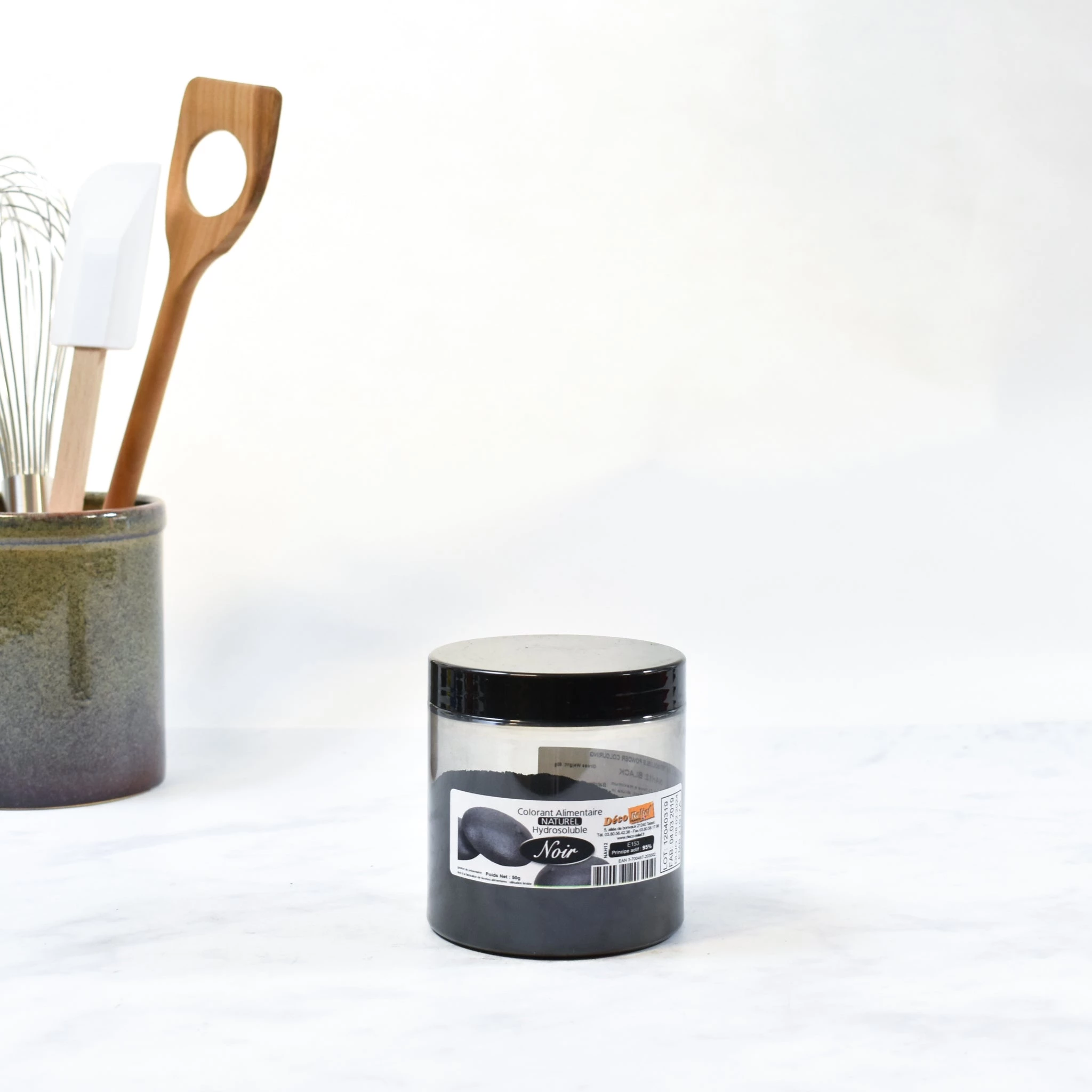 Deco Relief Professional Natural Black Food Colour - Carboncino 50g 5 Deco Relief Professional Natural Black Food Colour - Carboncino 50g - immagine 3