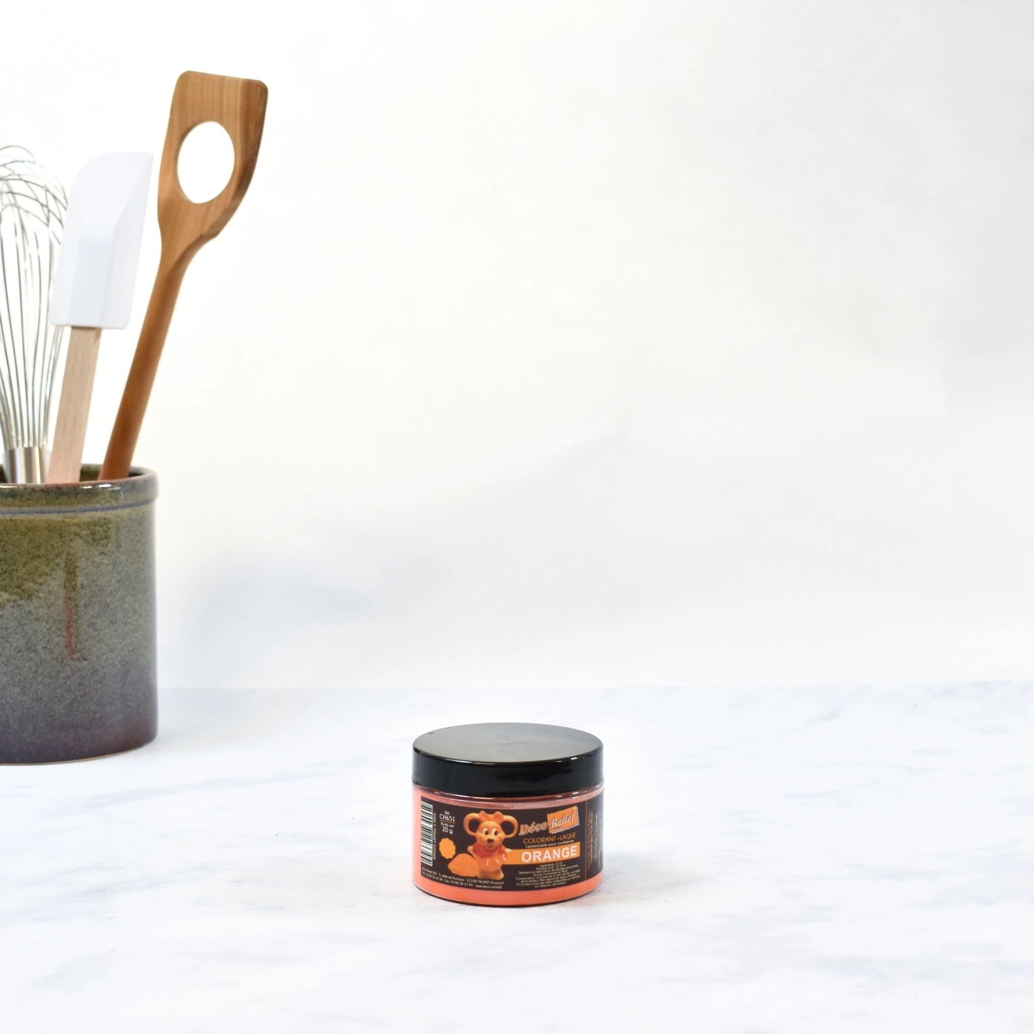 Deco Relief Orange Gloss Colore Del Cibo Per Il Cioccolato 20g Ingredienti 5 Deco Relief Orange Gloss Colore Del Cibo Per Il Cioccolato 20g Ingredienti - immagine 3