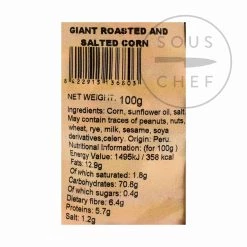 Gancedo Ingredienti Kikones - Snack Di Mais Arrosto 6 X 100g 7 Gancedo Ingredienti Kikones - Snack Di Mais Arrosto 6 X 100g -Negozio al dettaglio stagionatura DL0059A HIDDENKikones RoastedCornSnackx100g BoP 1d6e62ae 5892 4e1d 8101 08fa16d110bc