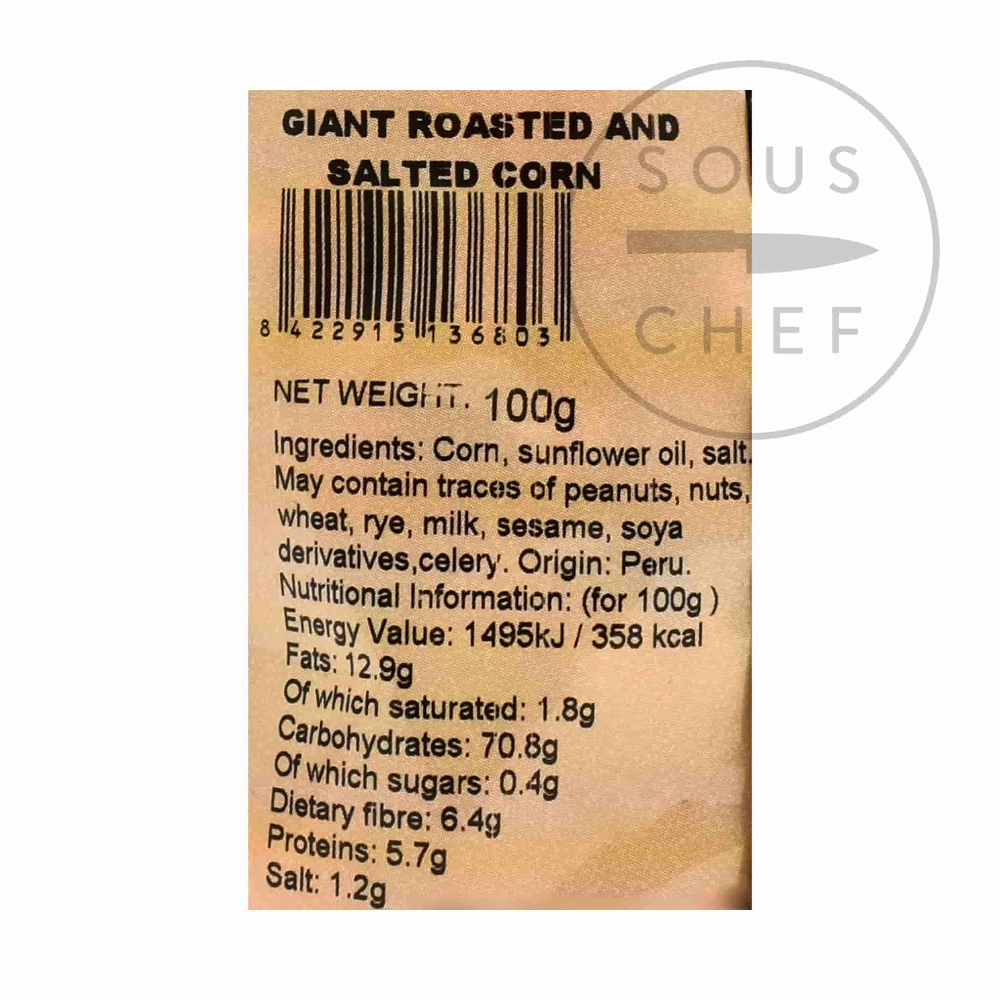 Gancedo Ingredienti Kikones - Snack Di Mais Arrosto 6 X 100g 5 Gancedo Ingredienti Kikones - Snack Di Mais Arrosto 6 X 100g - immagine 3