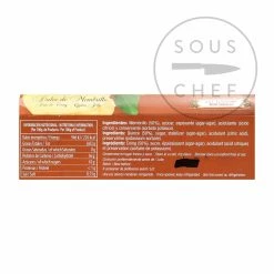Dulzoren Membrillo Cotogna 210g Ingredienti -Negozio al dettaglio stagionatura DL0147 MembrilloQuincepaste210g BoP