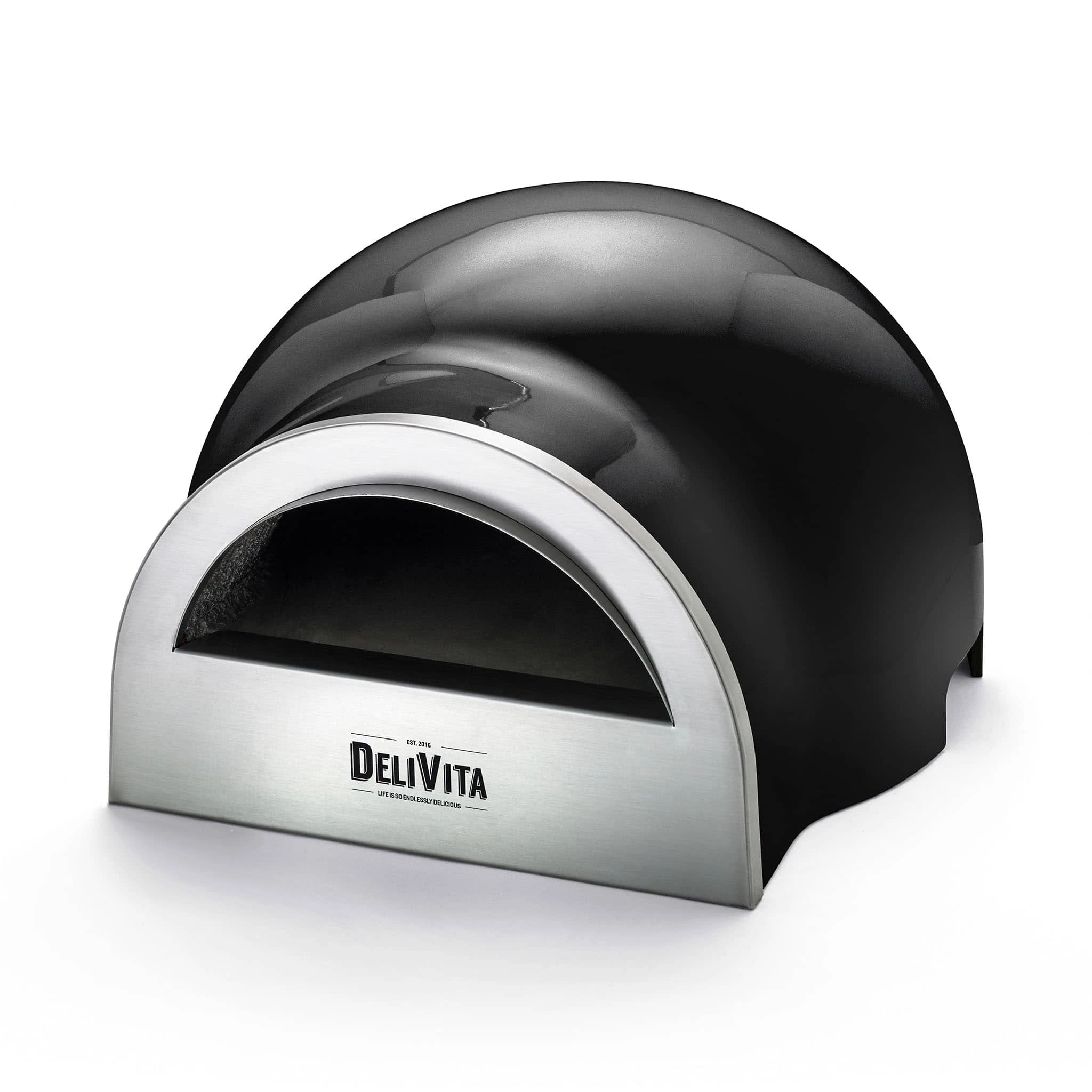 Pentolame DeliVita Forno Per Pizza In Legno Molto Nero 4 Pentolame DeliVita Forno Per Pizza In Legno Molto Nero - immagine 2