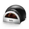 Pentolame DeliVita Forno Per Pizza In Legno Molto Nero -Negozio al dettaglio stagionatura DV0002 DelivitaWoodFiredPizzaOvenVeryBlack 5