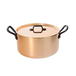 De Buyer Cookware De Acquirer Prima Matera Induction-Compatible Copper Casseruola Pan