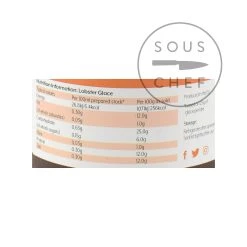 Essential Cuisine Cucina Essenziale Glace Aragosta 600g -Negozio al dettaglio stagionatura EC0012B EssentialCuisineLobsterGlace600g Nutrition