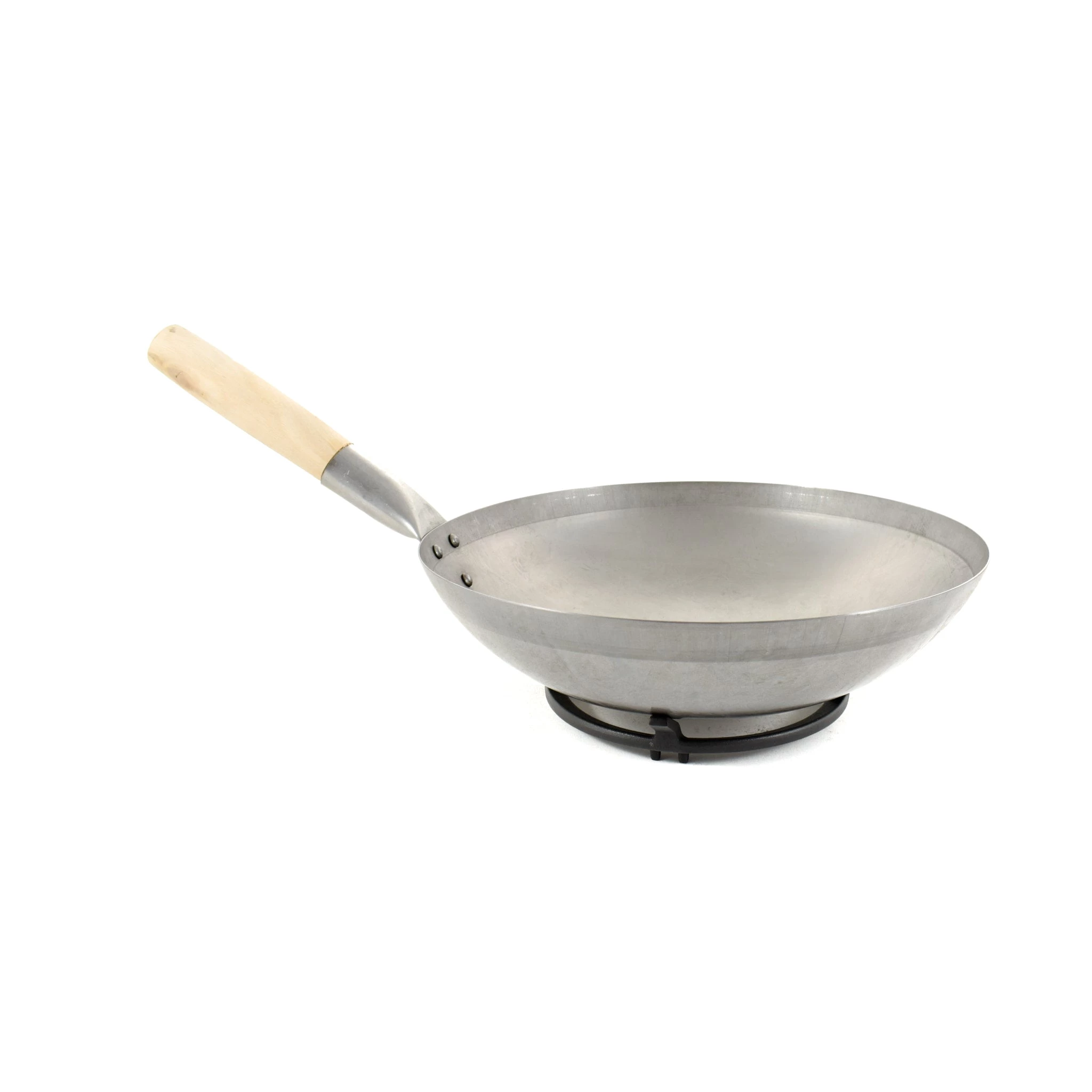 Chinese Tableware Vasellame Cinese Tradizionale Rotondo-basata In Acciaio Al Carbonio Wok Pentolame 5 Chinese Tableware Vasellame Cinese Tradizionale Rotondo-basata In Acciaio Al Carbonio Wok Pentolame - immagine 3