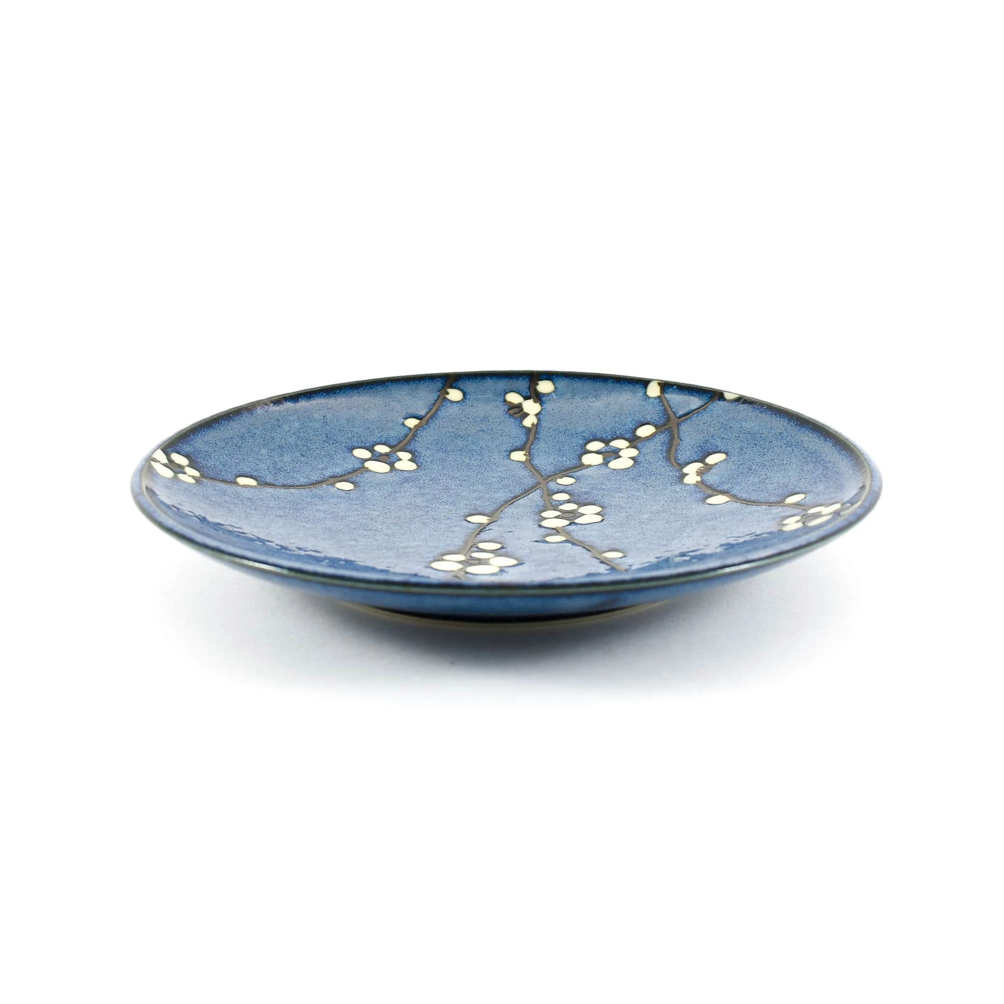 Kiji Stoneware & Ceramics Kiji Stoneware & Ceramica Da Tavola Blue Sakura Side Plate 22.5cm 4 Kiji Stoneware & Ceramics Kiji Stoneware & Ceramica Da Tavola Blue Sakura Side Plate 22.5cm - immagine 2