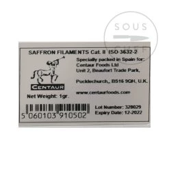 Venus Venere Zafferano Spagnolo 1g Ingredienti -Negozio al dettaglio stagionatura EN0037 SpanishSaffron1g 1