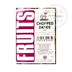 Ingredienti Del Centauro Date Tagliate 1kg -Negozio al dettaglio stagionatura EN0053 ChoppedDates 1