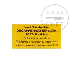 Sant 'Eustachio Il Caffe Sant' Eustachio Il Caffe Sant'Eustachio Grani Di Caffè Decaffeinati 250g Ingredienti 9 Sant 'Eustachio Il Caffe Sant' Eustachio Il Caffe Sant'Eustachio Grani Di Caffè Decaffeinati 250g Ingredienti -Negozio al dettaglio stagionatura EU0013 SantEustachioDecaffeinatedCoffeBeans250g BoP